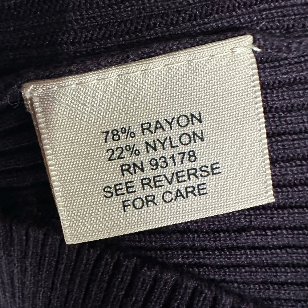PHILOSOPHY / Deep Purple Turtleneck / Small - Picture 11 of 11